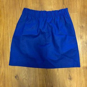 J.Crew Sidewalk Skirt Blue